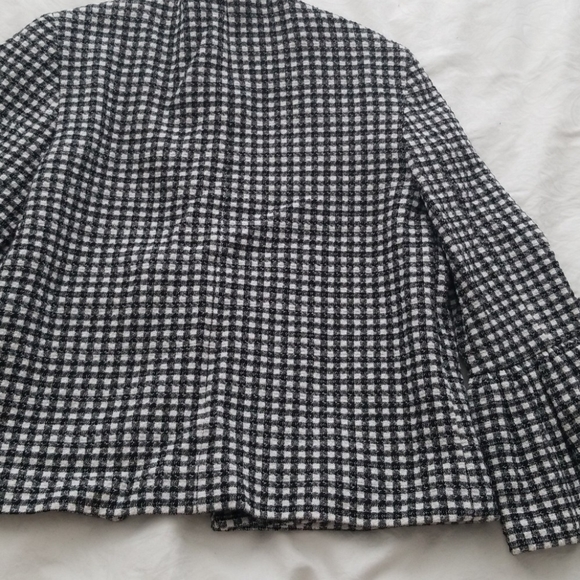 Zara Checkered Blazer Size S - Picture 8 of 14